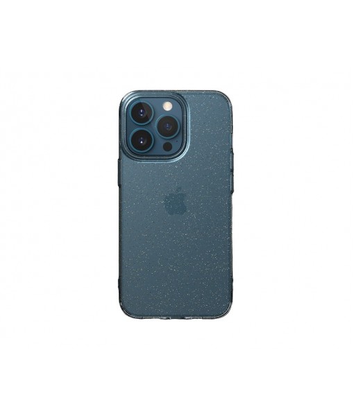 Husa Slim Ringke Air Compatibila Cu iPhone 13 Pro Max, Silicon, Transparenta Glitter